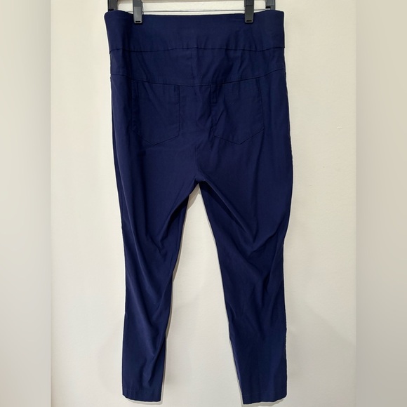 New York & Company Navy Pull on Pants - Picture 4 of 8